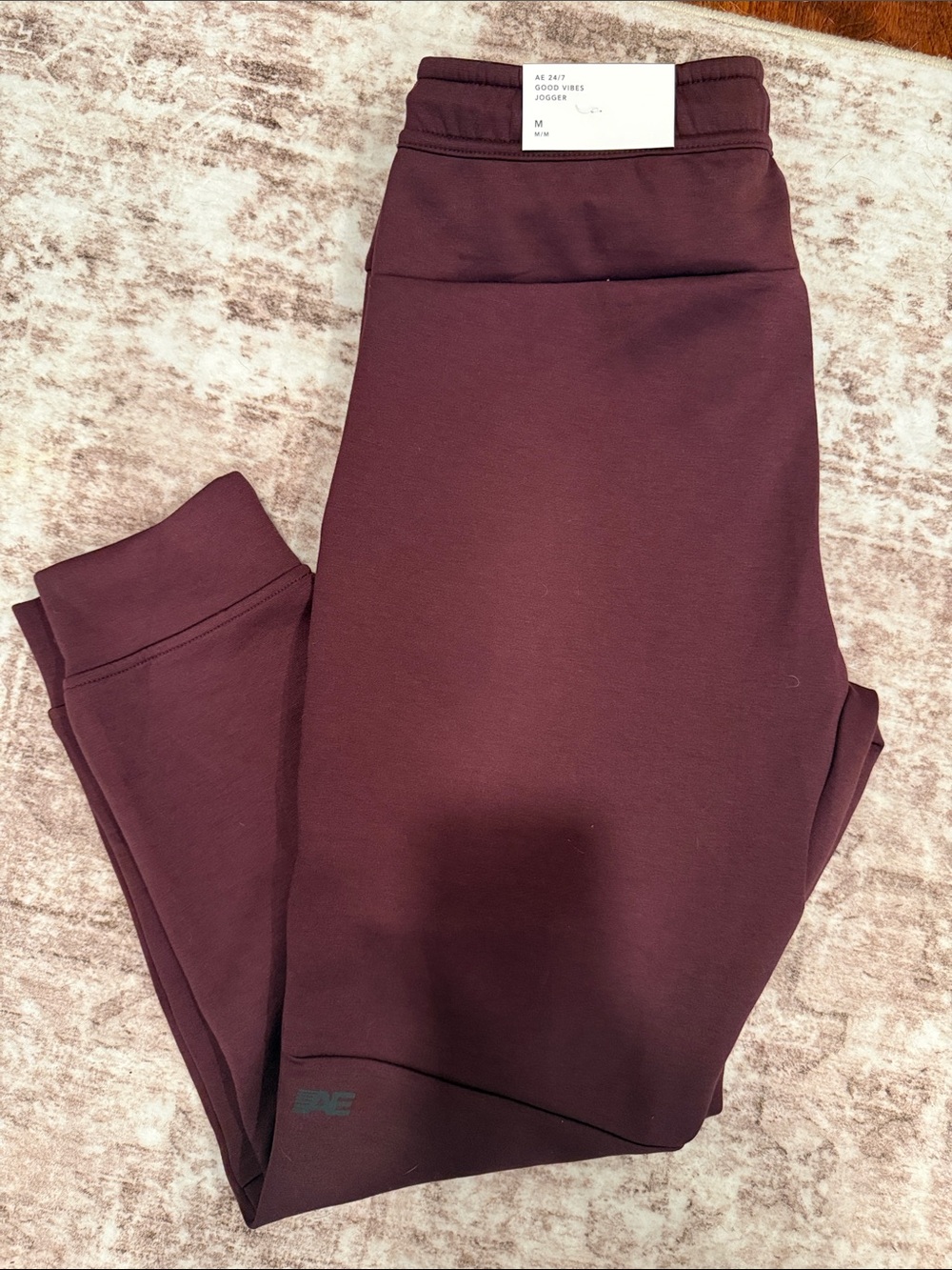 American Eagle Outfitters Maroon Men's Jogger Pants